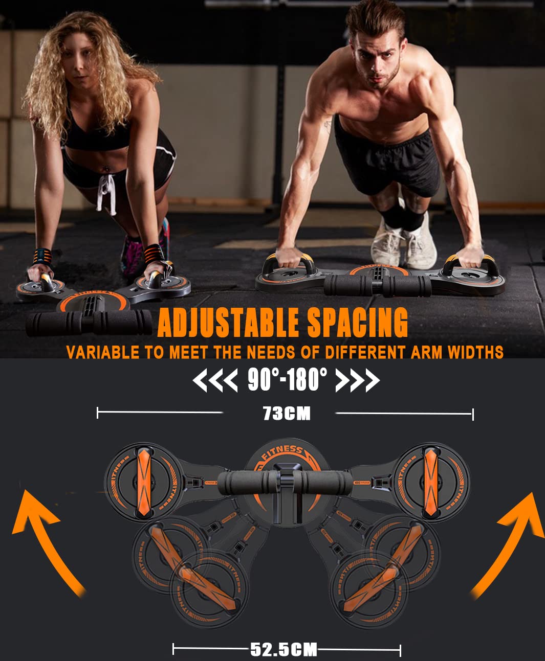 Home Workout Equipment Adjustable Push Up BoardI 10 in 1 Multi-Functional Pushup Bar System FitnessIPortable Exercise Equipment With Resistance Band Foldable workout machine Professional Equipment